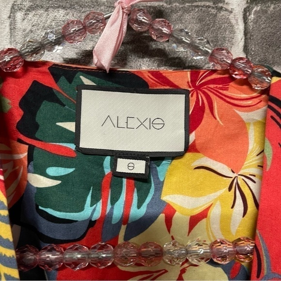 ALEXIS Janna Floral Wrap Dress red - Picture 4 of 14